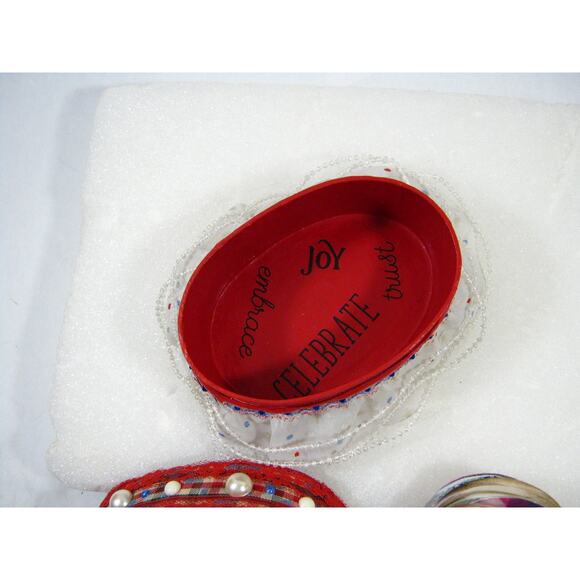 Keepsake Box for Jewelry Trinkets  Mementos Photos  w/ Mini Journal + Potpourri - Picture 6 of 8